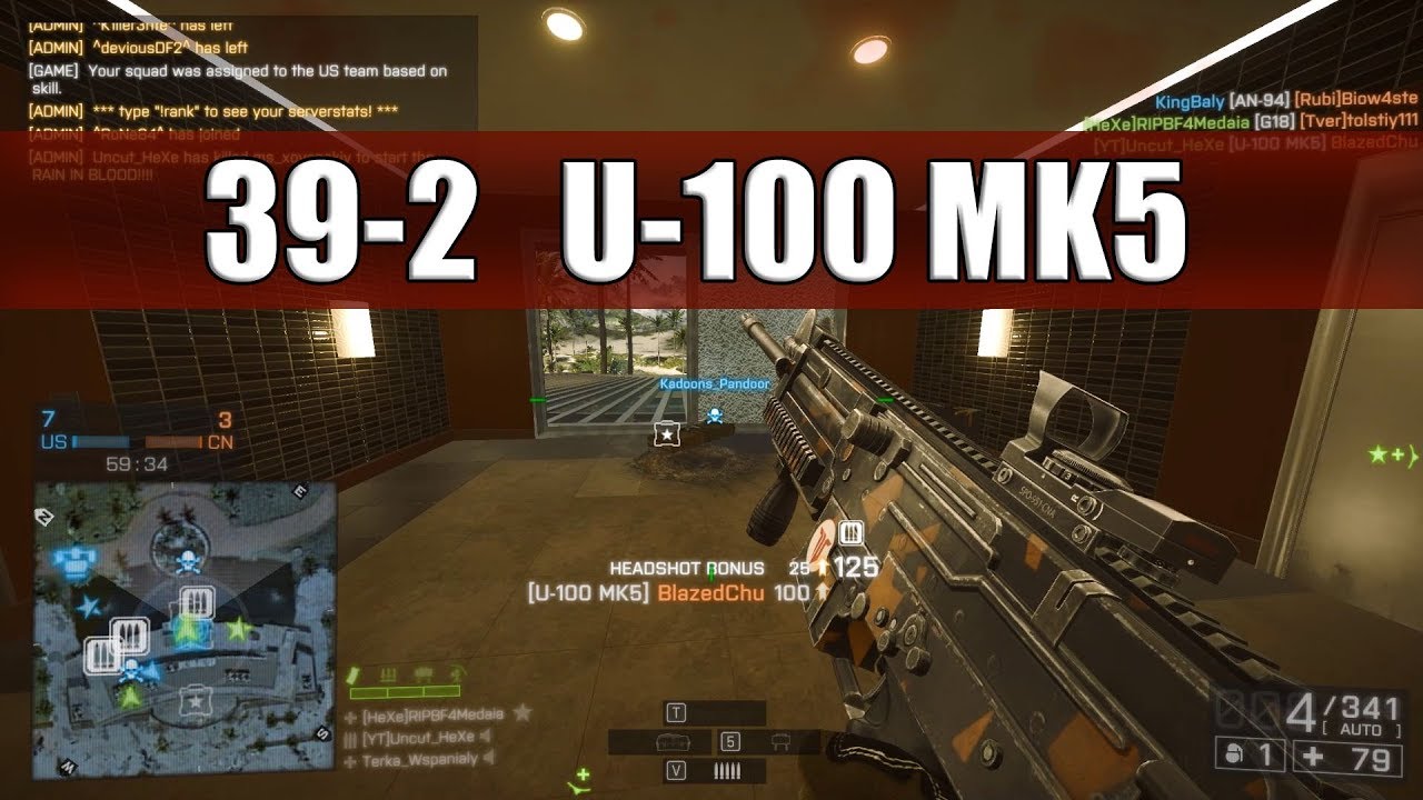 Battlefield 4 | PC | Pure Sound Sunday w/ U-100 MK5 on Hainan Resort | 39-2