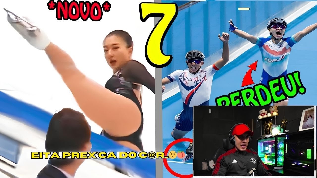 HUDSON REAGINDO Os Momentos mais Vergonhosos nos Esportes PARTE 7. + Vergolhas Alheias e Derrotas.