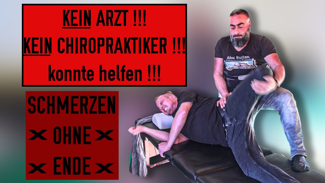 Der Knochenknacker - Abu Sultan - KEIN ARZT / KEIN CHIROPRAKTIKER / konnte helfen - Khaled Semmo