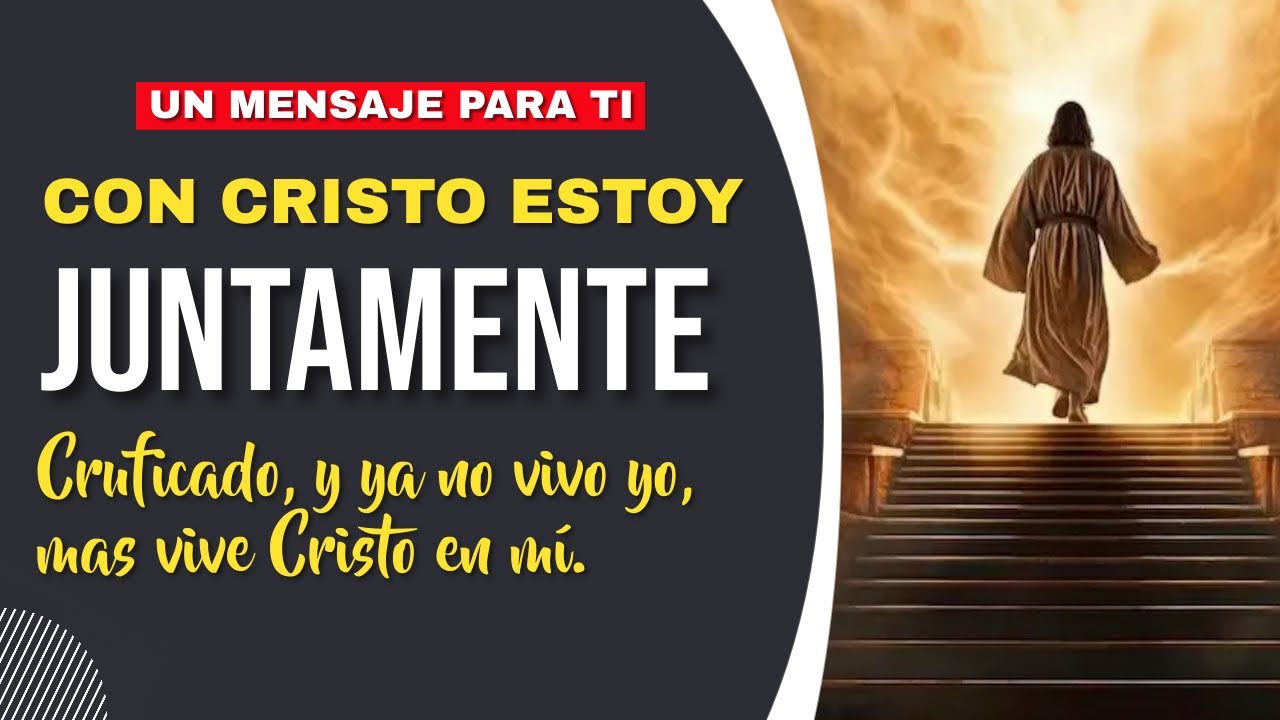 Con CRISTO estoy juntamente CRUCIFICADO 🙏✝