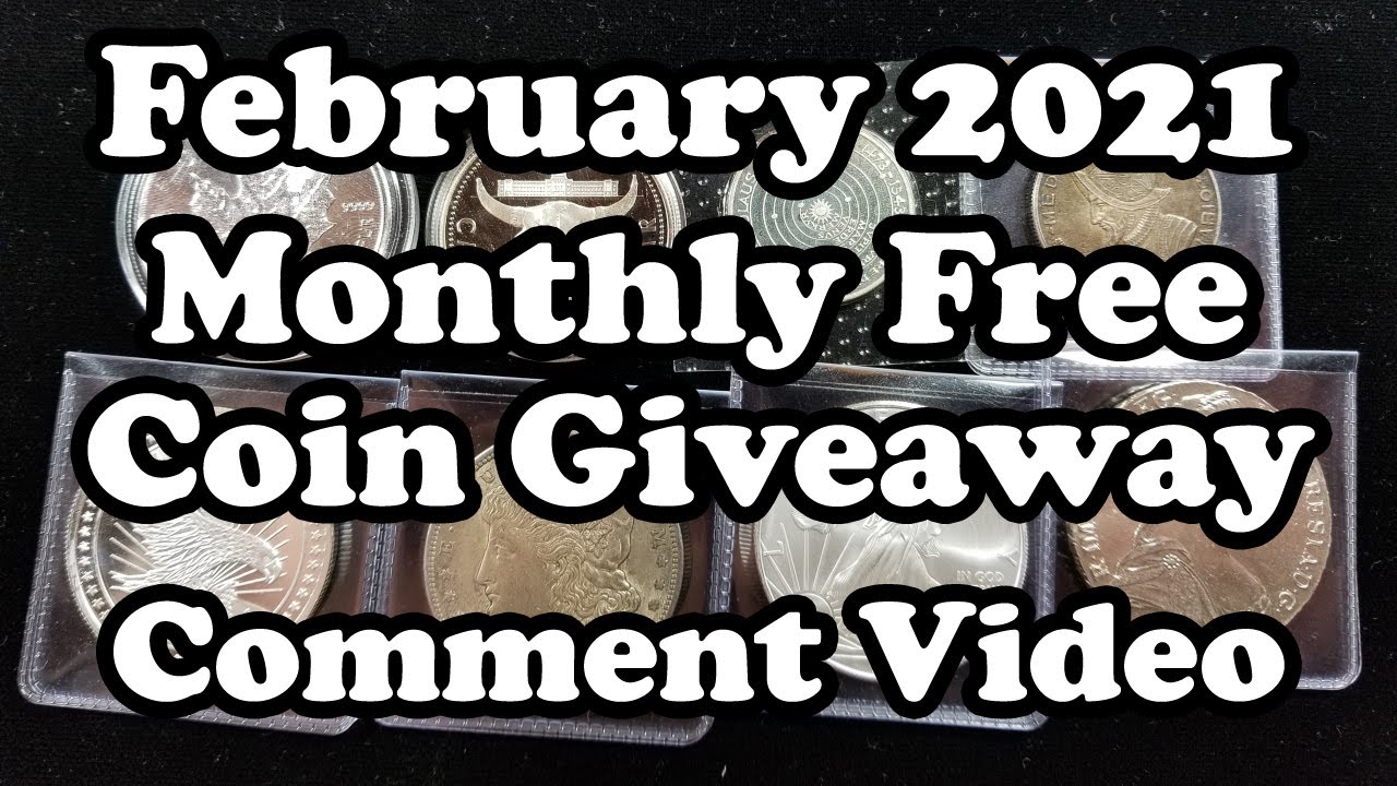 February 2021 Monthly Free Coin Giveaway Comment Video - Michael Kittle Rare Coins