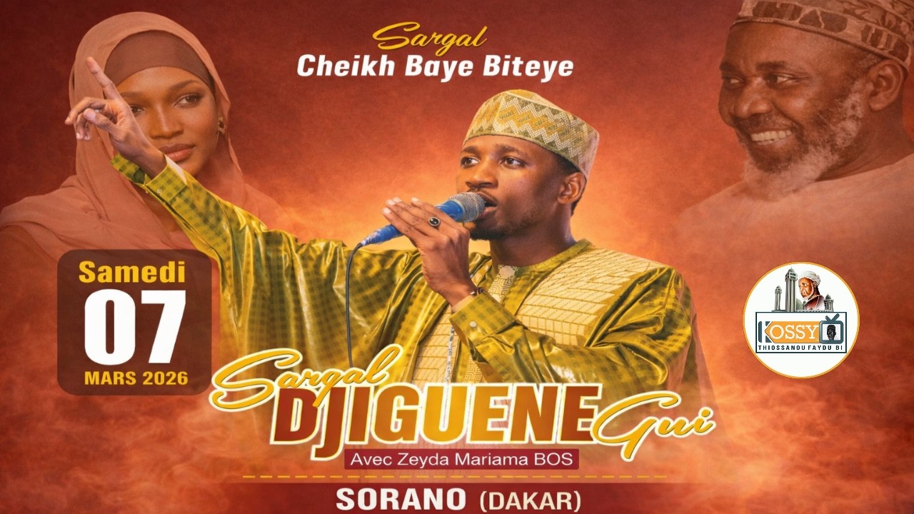 Prestation de Cheikh Baye Biteye lors de la Journée Sargal Djiguène Gni à Sorano Avec Mariama Baye