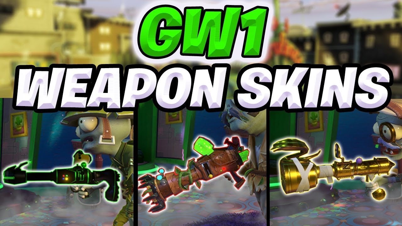 GW1 Weapon Skins Overhaul Mod | PvZ Garden Warfare 2