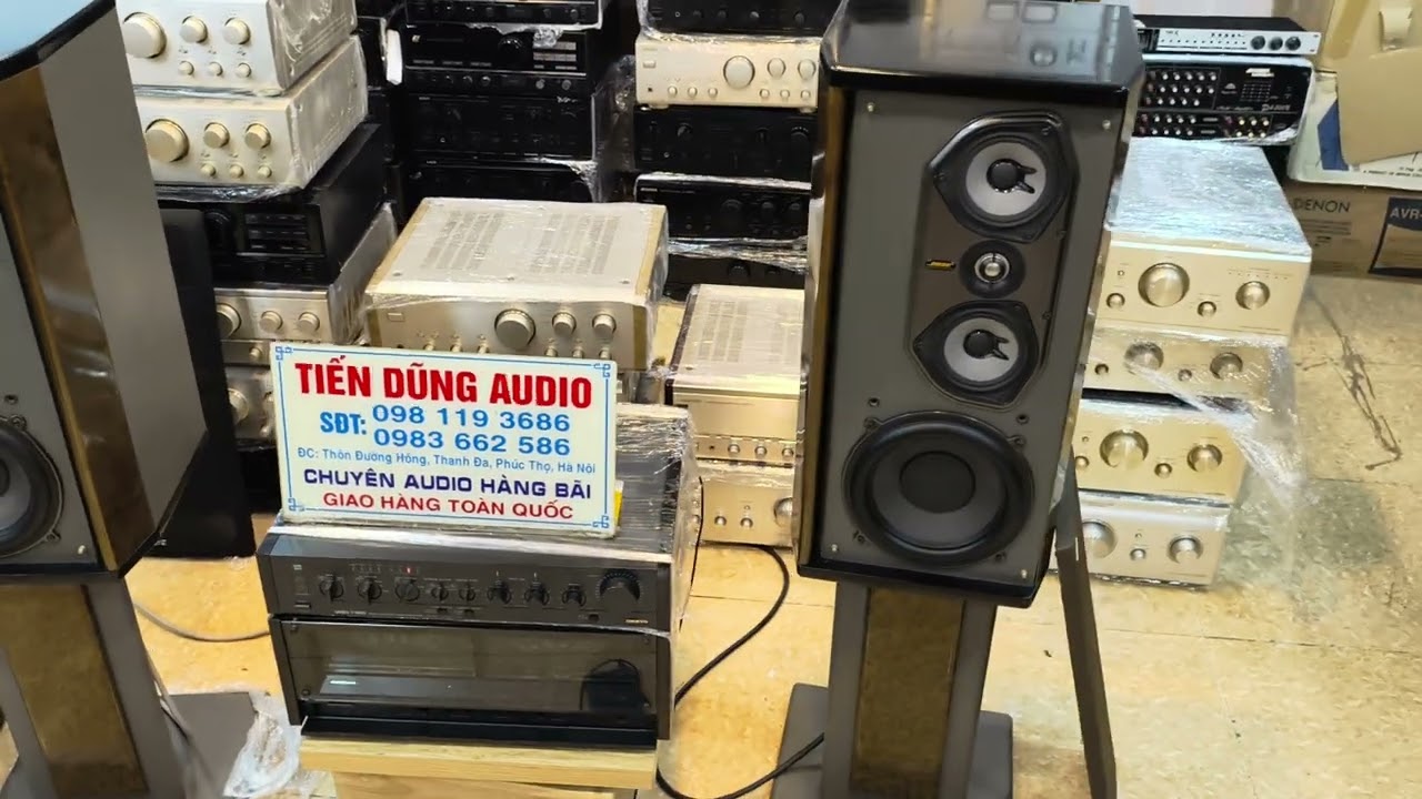 31,5 triệu Loa Hi-End của Bose 464 nó chất âm đẳng cấp, kéo đẩy khủng của onkyo hay quá!