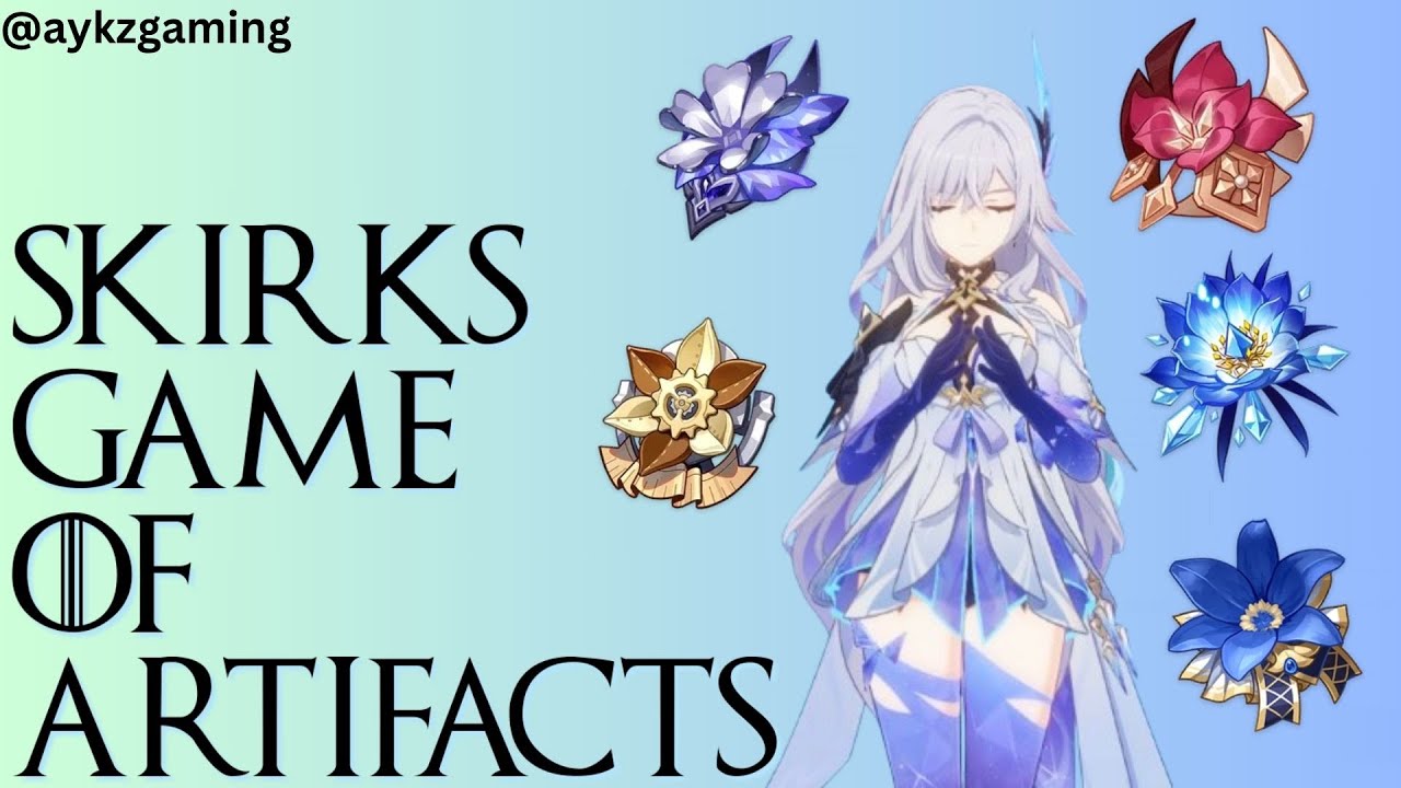Skirk Artifact Comparison | #fightlikeskirk  #genshinskirkguide