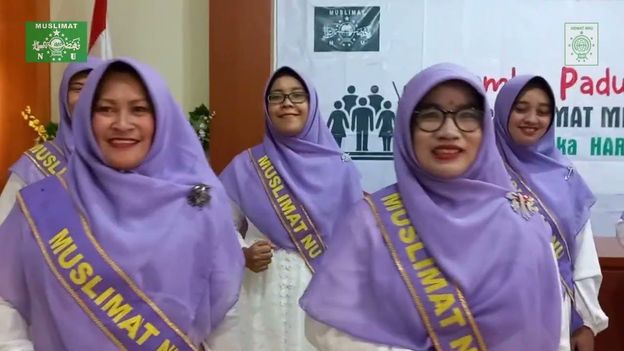LOMBA MARS HIDMAT TINGKAT PC MUSLIMAT NU KAB. TEGAL PAC MNU BUMIJAWA