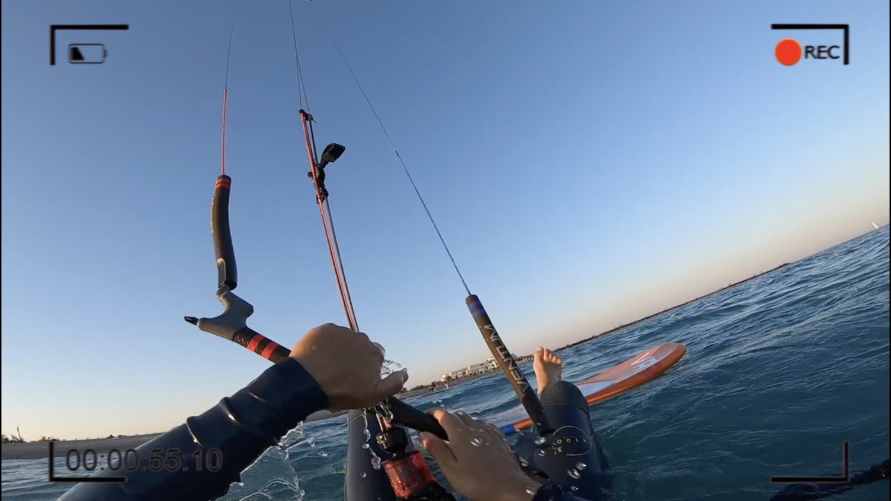 ░▒▓ WATERSTART STRAPLESS FOIL KITESURF en LIGHT WIND _Sans Kiteloop et à Plat _ LE TUTO LAB _ LAB TV