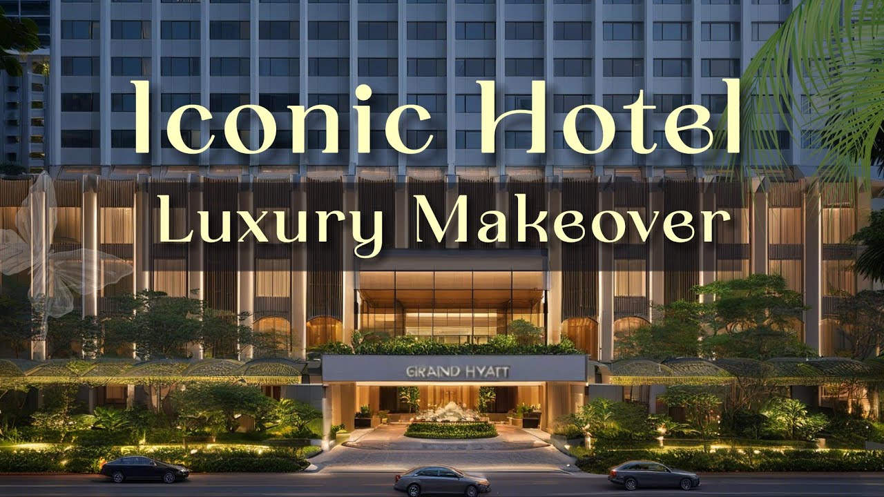 Экскурсия по отелю GRAND HYATT в Сингапуре