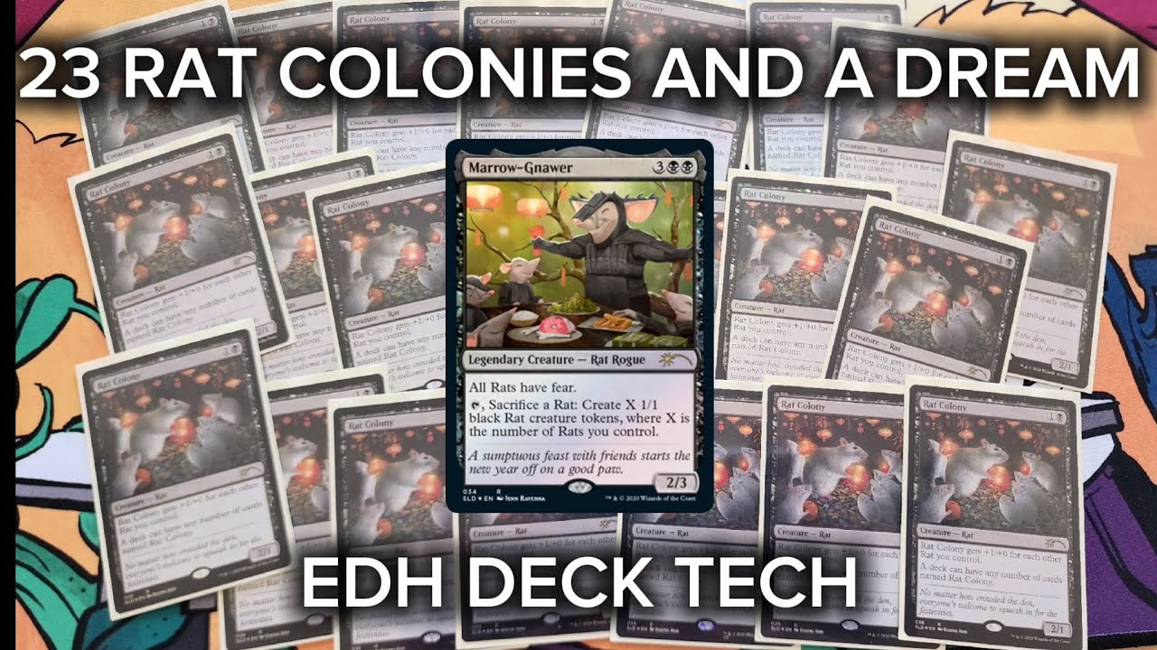 Marrow-Gnawer EDH Deck Tech // MTG Rat Colony 🐀