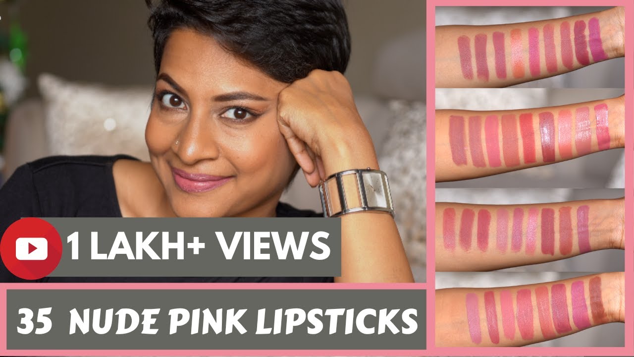 Nude Pink Lipsticks 35 Shades | JoyGeeks |