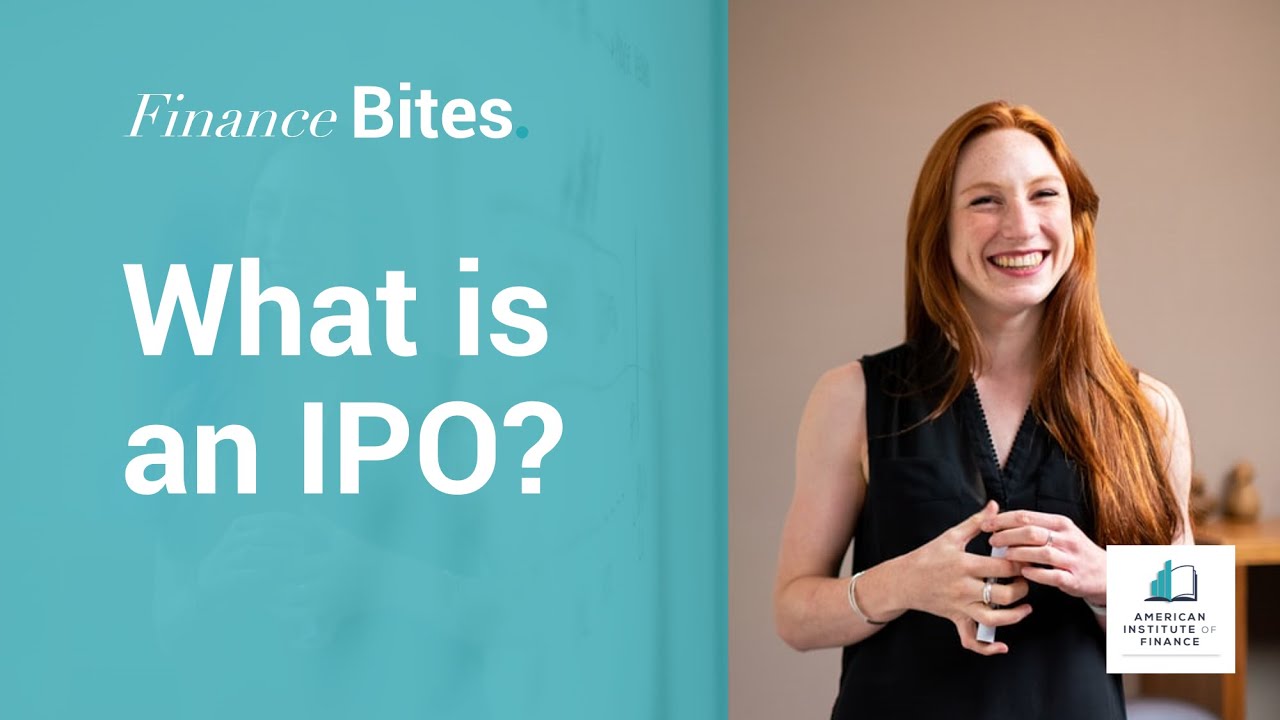 AIF Finance Bites: What is an IPO?