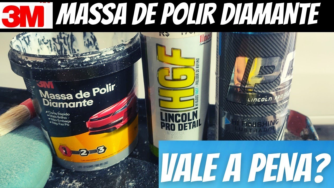 3M Massa de Polir DIAMANTE! Surpreenda-se ou Pule Fora!🤣✅