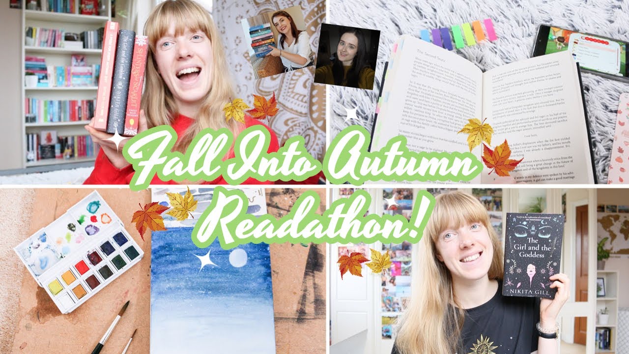 Fall Into Autumn Readathon Vlog! 🍁