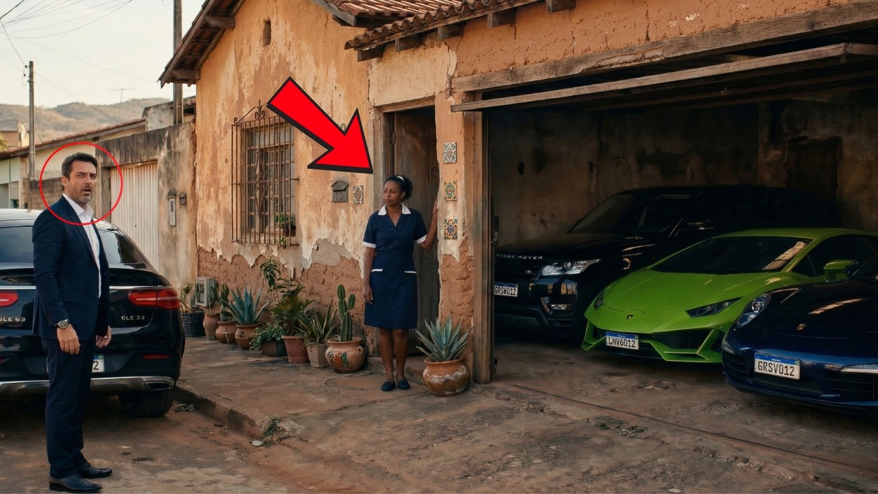 MILIONARIO SE QUEDÓ IMPACTADO AL VER 3 COCHES DE LUJO EN EL GARAJE DE LA EMPLEADA EMPEZÓ A ACUSARLA