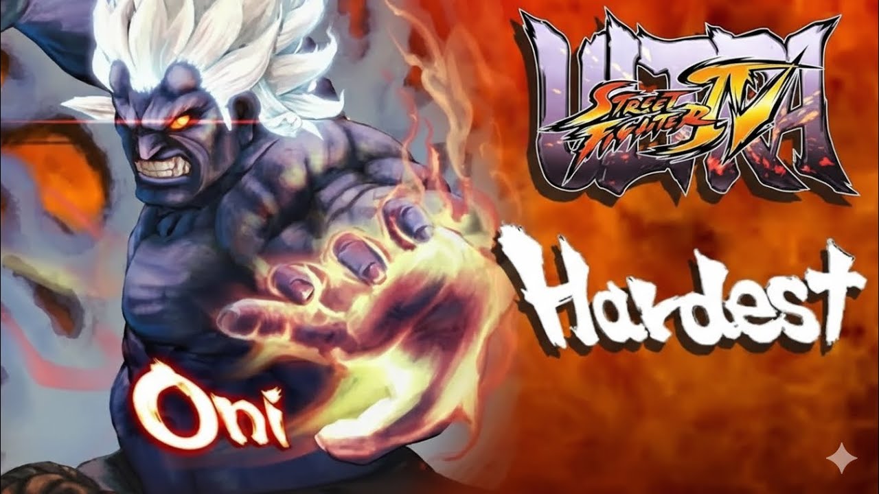 Ultra Street Fighter IV Oni Arcade Mode HARDEST
