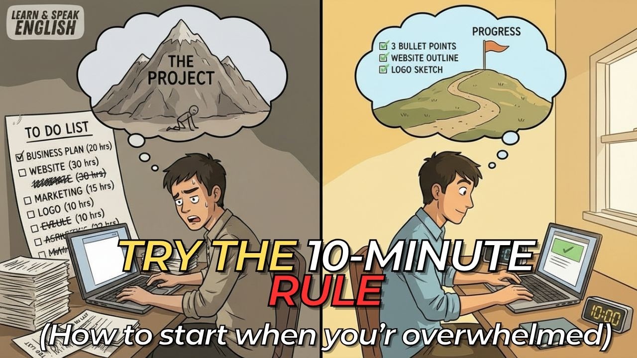Stuck on Your To-Do List? Try the 10-Minute Rule That’s Changing Lives 😱🔥