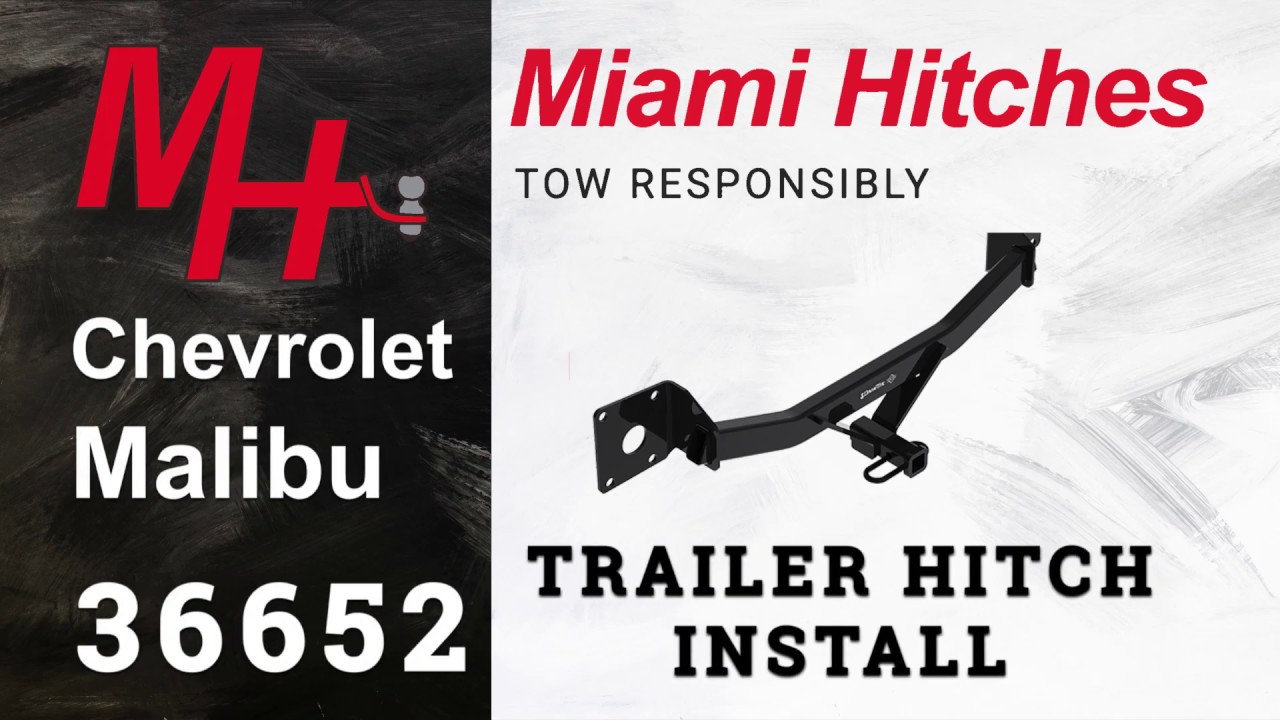 Trailer Hitch Install: 2016 Chevrolet Malibu Draw-Tite 36652