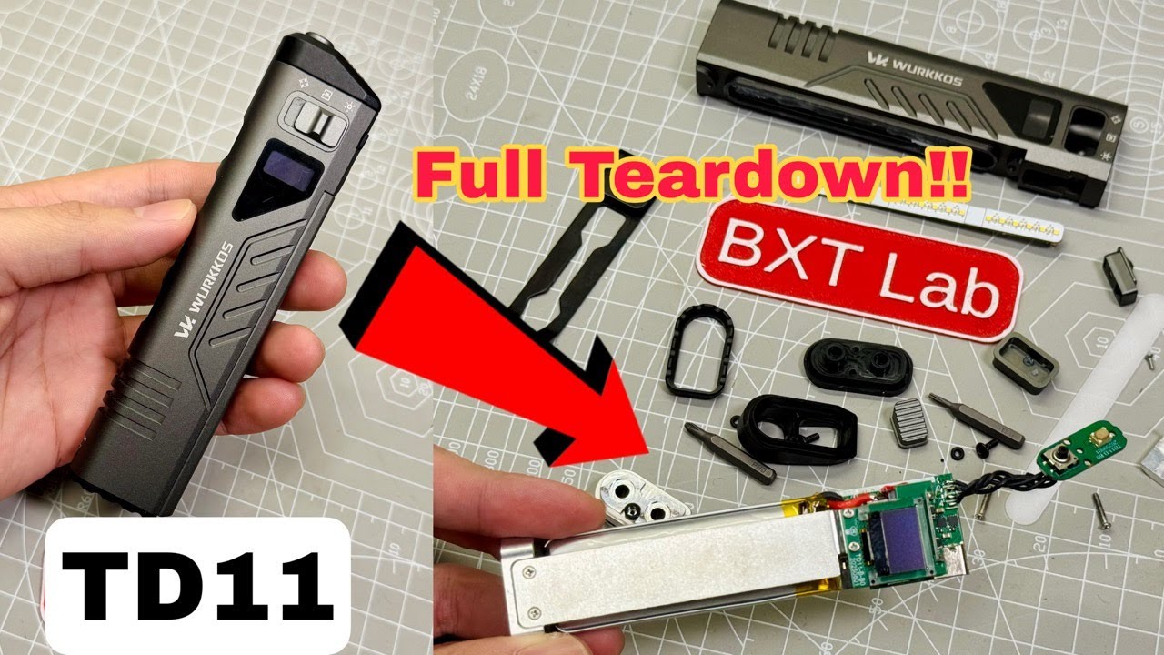 Wurkkos TD11 full teardown!