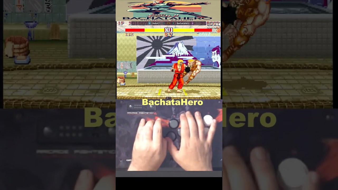 Ken vs Guile What's Going On! Street Fighter II Champion Edition #sf2ce #retrogaming #shorts