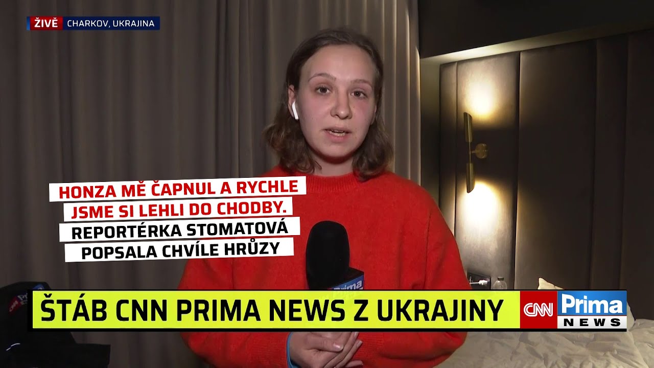 Honza mě čapnul a rychle jsme si lehli do chodby. Reportérka Stomatová popsala chvíle hrůzy