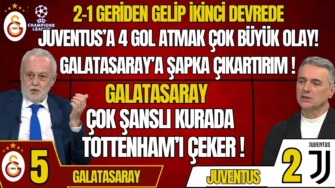 Geriden Gelip 5 - 2 Kazanmak Büyük Olay! Galatasaray'a Şapka Çıkartırım!