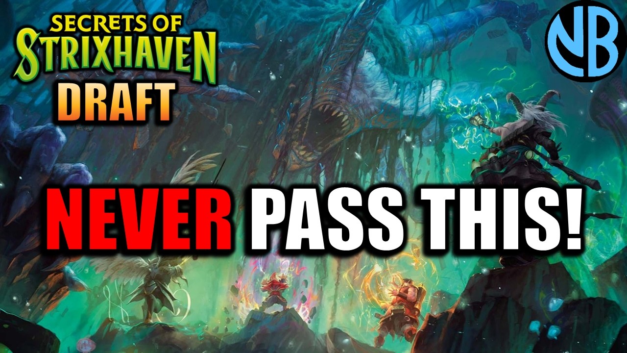 Getting Passed the Most Busted Card in Secrets of Strixhaven Draft!!!