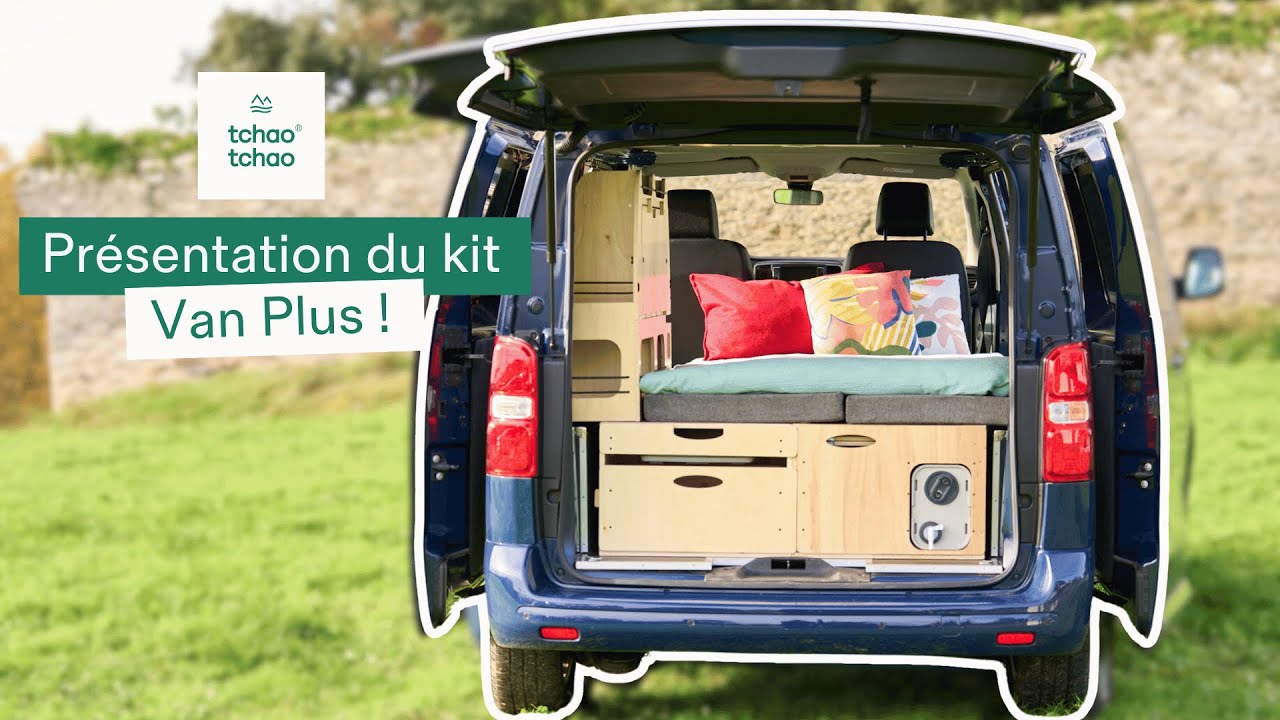 Présentation du kit d'aménagement Van Plus de Tchao Tchao, s'installe et se désinstalle en 5 min