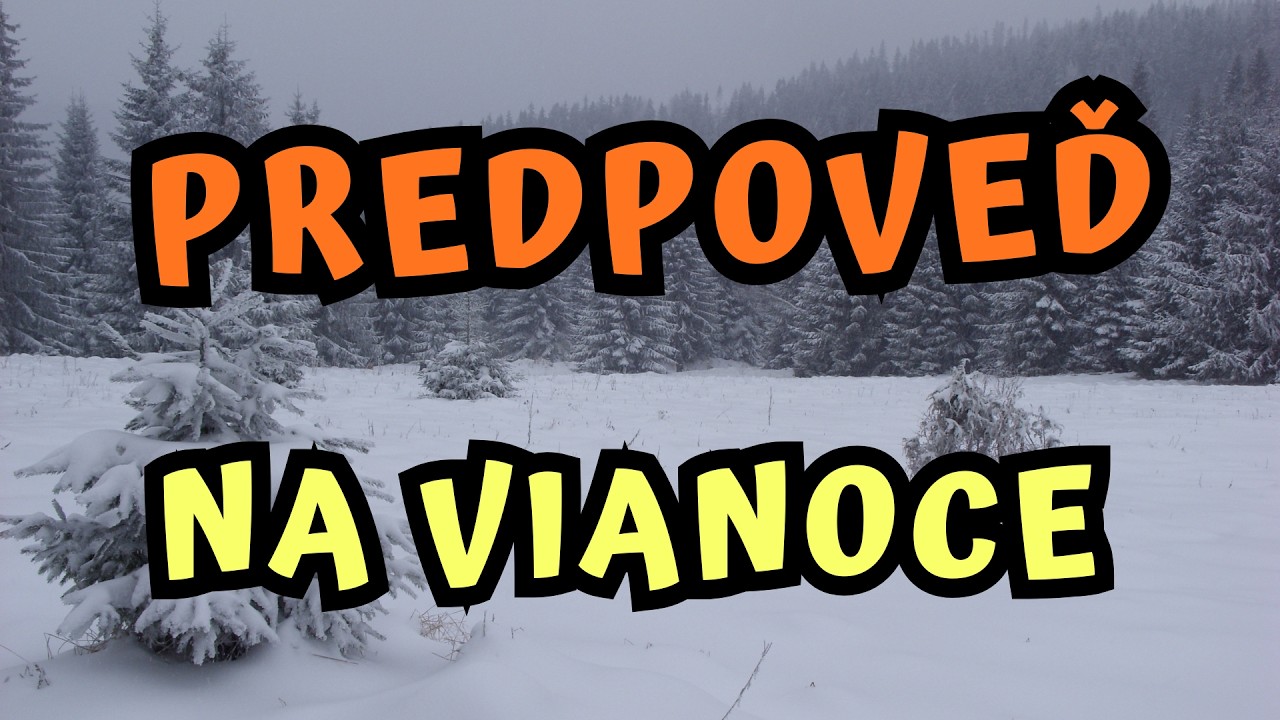 Prinesú Vianoce zmenu počasia? #počasie #predpoveď #meteorológia #fakty