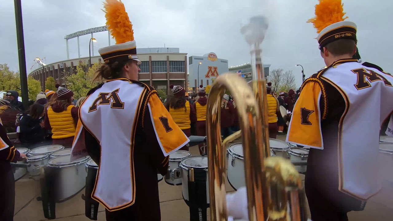 University of Minnesota Marching Band - Gopher Spirit Rally October 12th, 2019