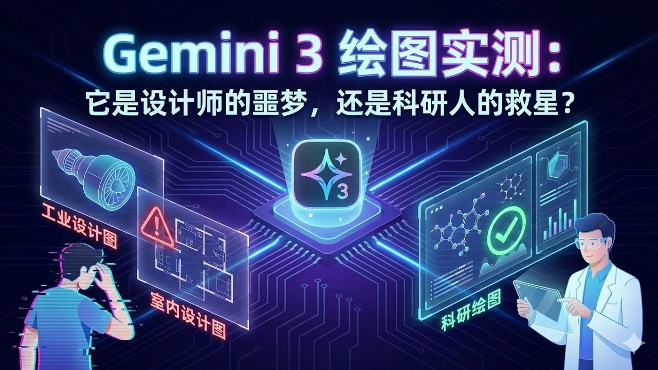 【Gemini 3 畫圖實測】一鍵完成論文繪圖/漫畫創作/分鏡頭，提升你的工作效率【天JIANG】