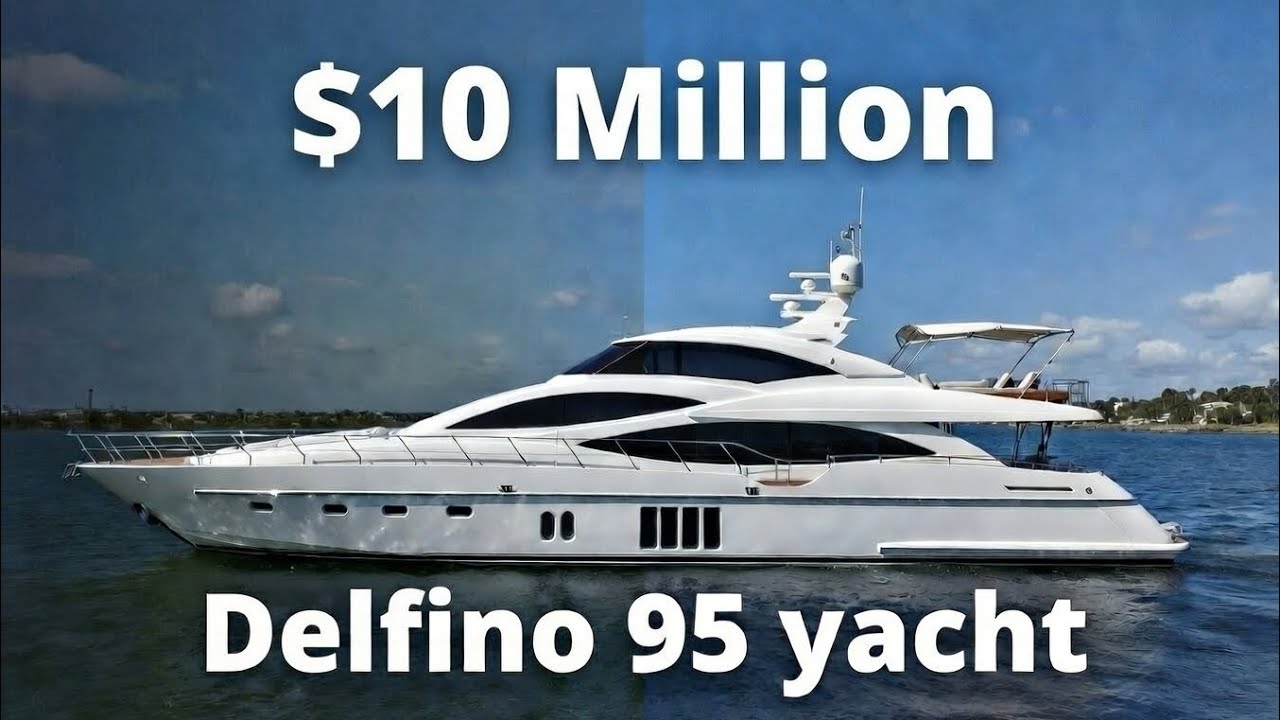 Why the Delfino 95 Is the Perfect Luxury Family Yacht #luxury #luxuryyacht 