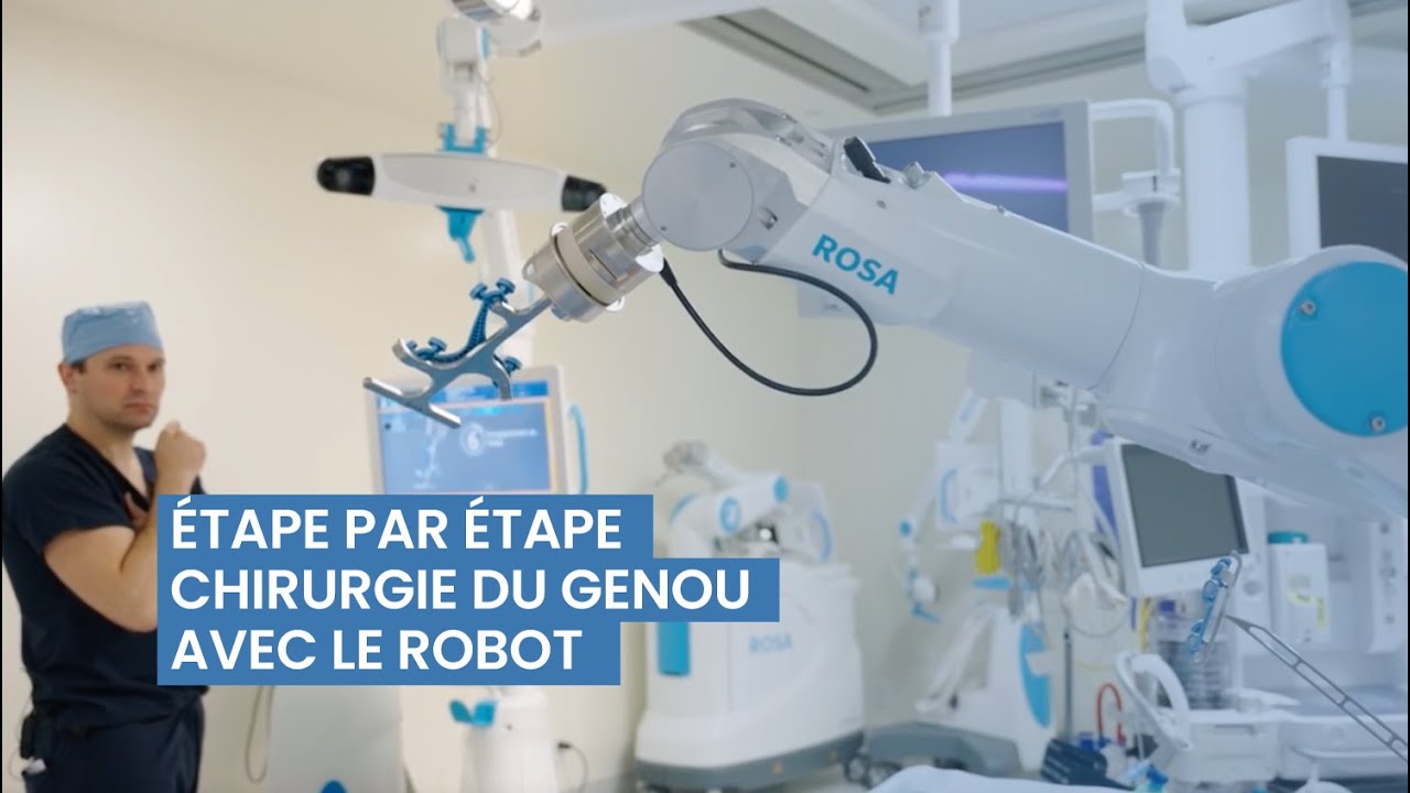Chirurgie du genou assistée par robot à la Duval Clinic