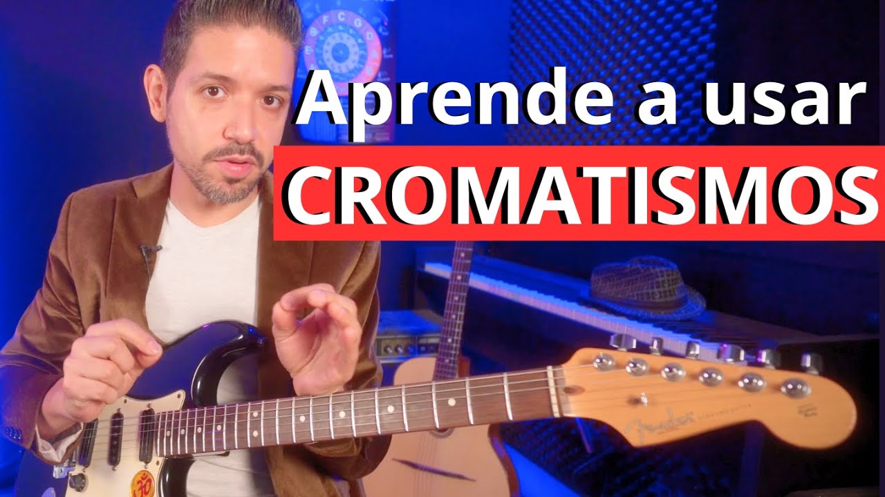 Aprende a usar CROMATISMOS en la guitarra Escala cromatica