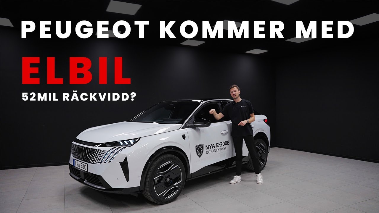 NY PEUGEOT 100% ELBIL - Överförväntan?