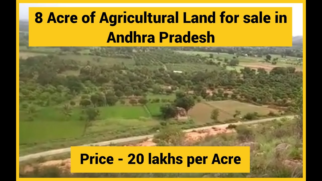 Andhra Pradesh : 8 Acre of Agricultural Land for sale located at Kalikiri, Chittoor District