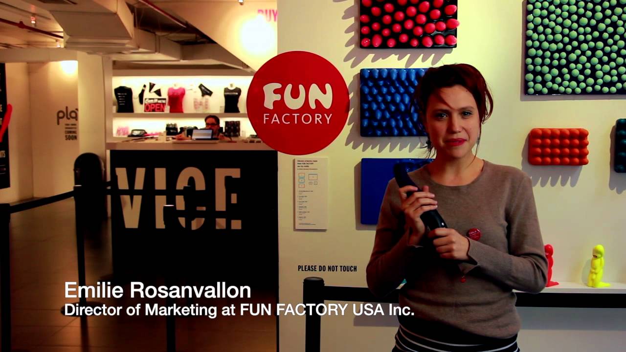 STRONIC EINS by FUN FACTORY - shot at the Museum of Sex in NYC