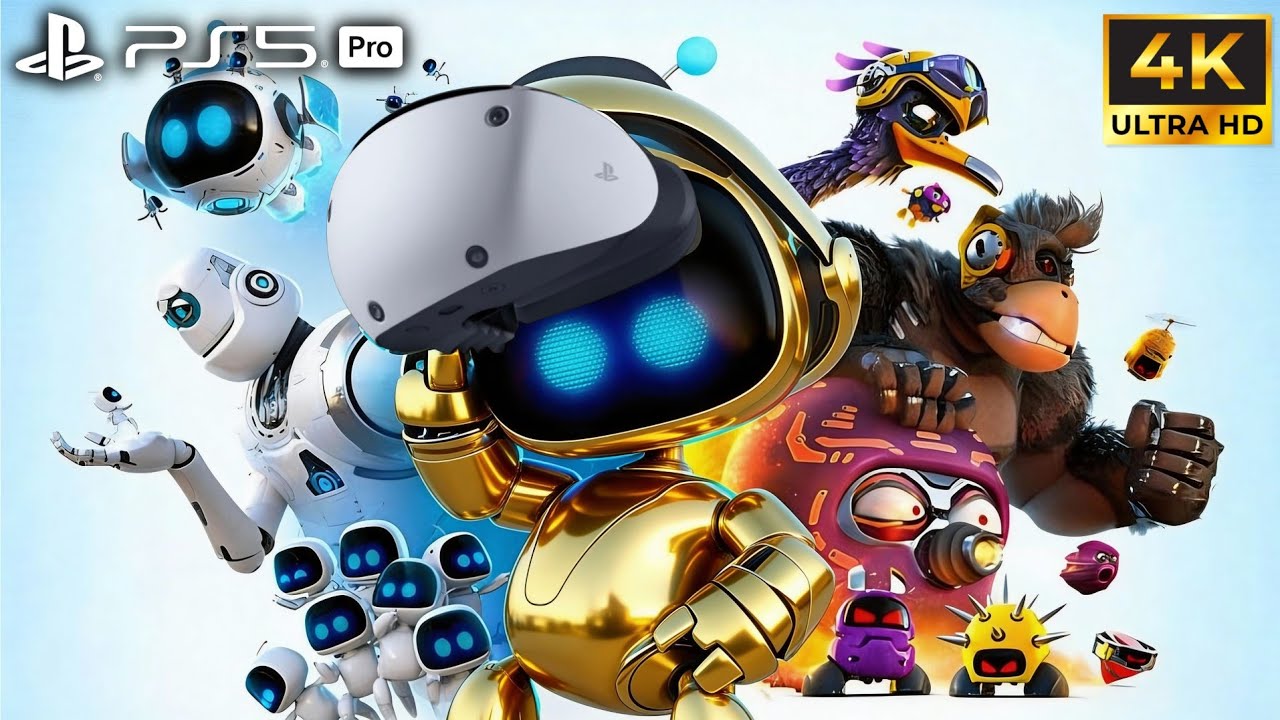 ASTRO BOT Rescue Mission Gameplay Walkthrough | FULL GAME 300% (PS5 PRO 4K60FPS)