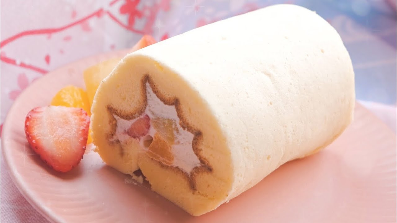 Làm Bánh Cuộn Hoa Quả Nhật Bản KHÔNG cần LÒ NƯỚNG  | Bếp nhà Nam lại không có lò
