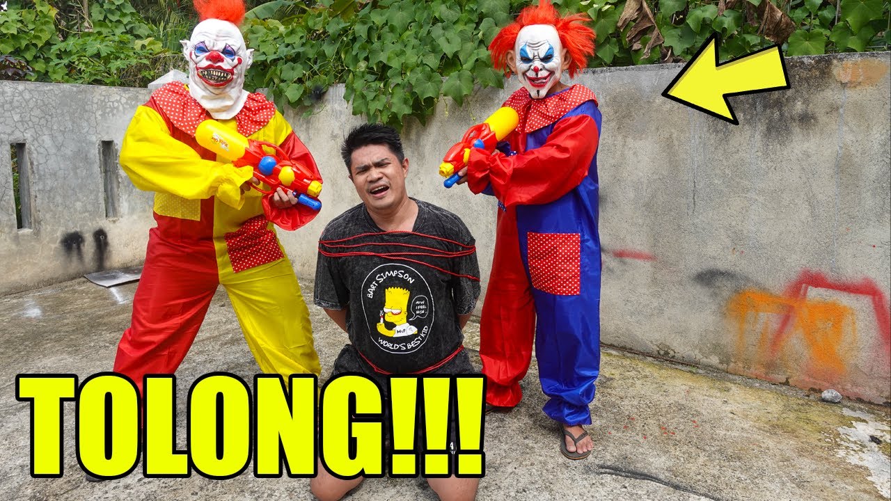 AKU DI TANGKAP BADUT SIKOPET TOLOOONG!!!