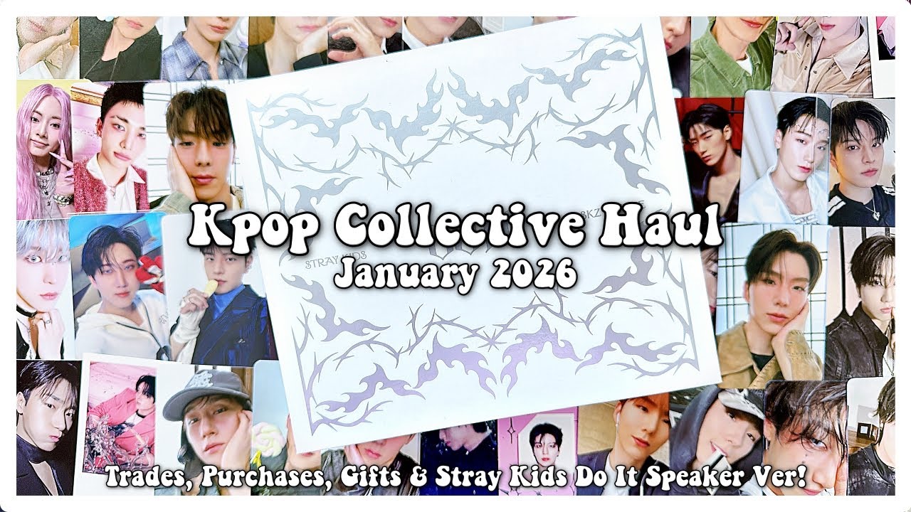 Kpop Collective Haul January 2026! ☁️ Trades, Purchases, Gifts & Stray Kids Do It Speaker Ver!