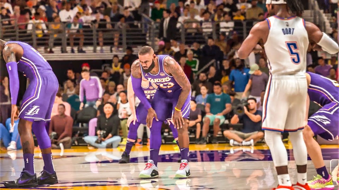 LA Lakers vs OKC Thunder 2/9/2026 NBA 2K26 Gameplay