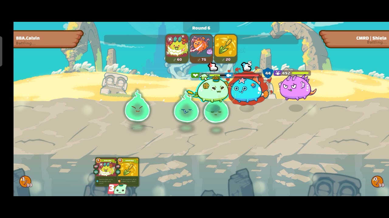 Season 18  &bull; Backdoor Plant Effective to Kill Aqua Axie &bull; Axie Infinity