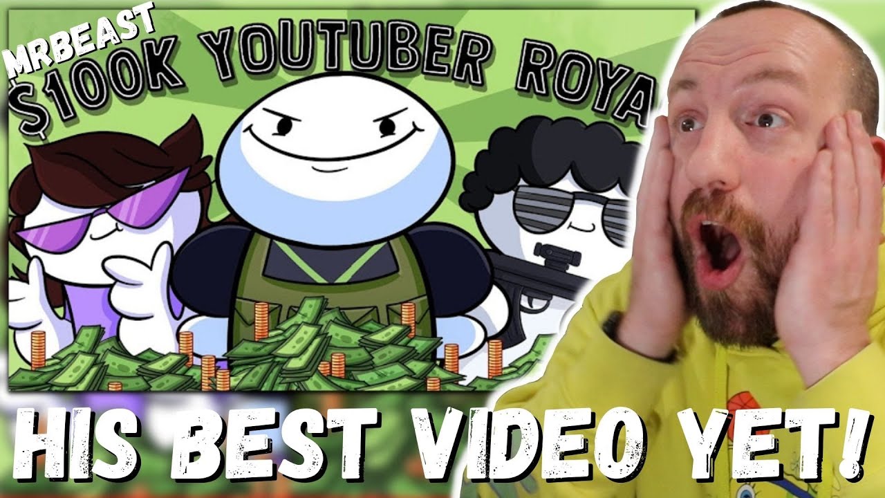 HIS BEST VIDEO YET! TheOdd1sOut Fighting in Mr Beast's $100k Youtuber Battle Royale (REACTION!)