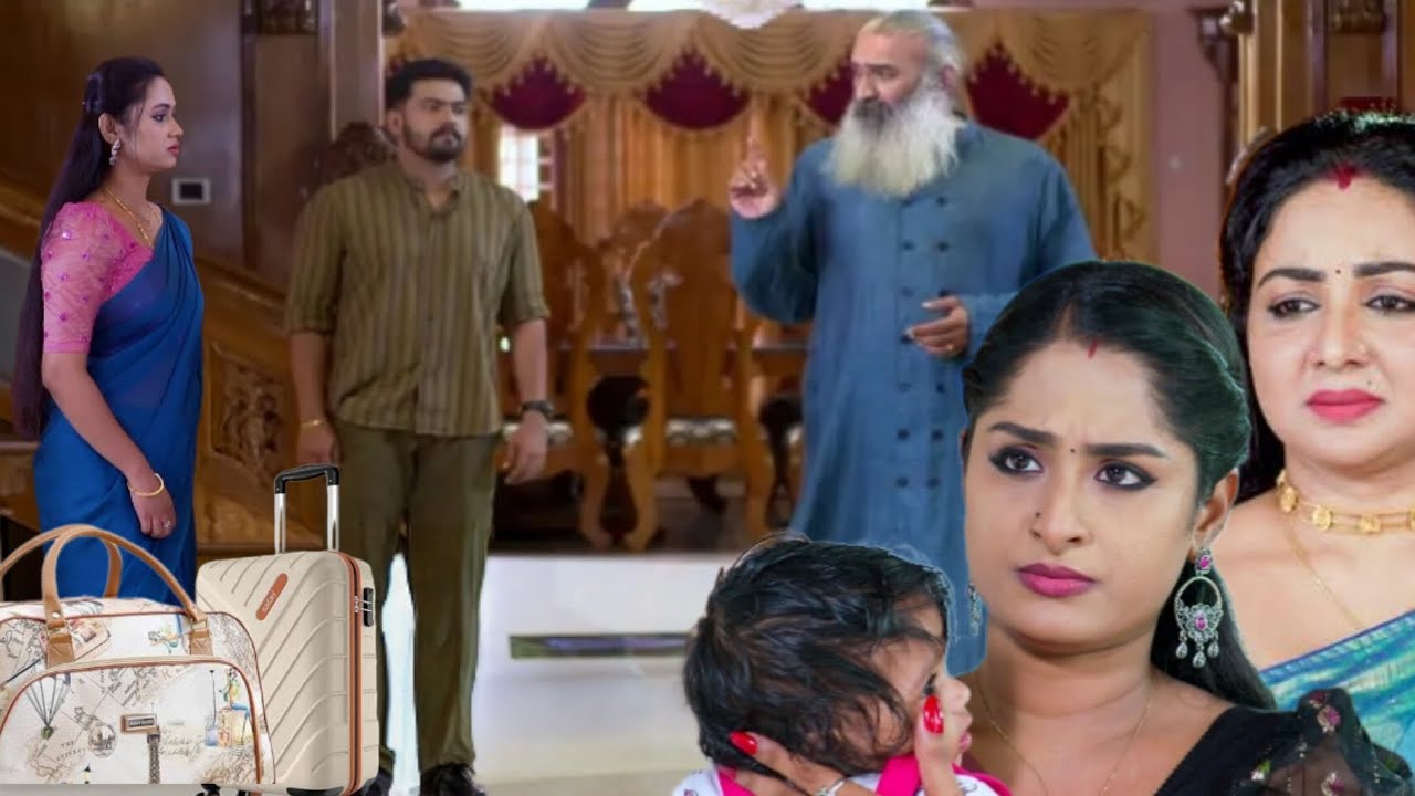 മുത്തശ്ശൻ ആട്ടിതുപ്പിയപ്പോൾ കണ്ണീരോടെ അനന്തപുരിയുടെ പടികളിറങ്ങി ആദർശും നായനയും#patharamattuserial