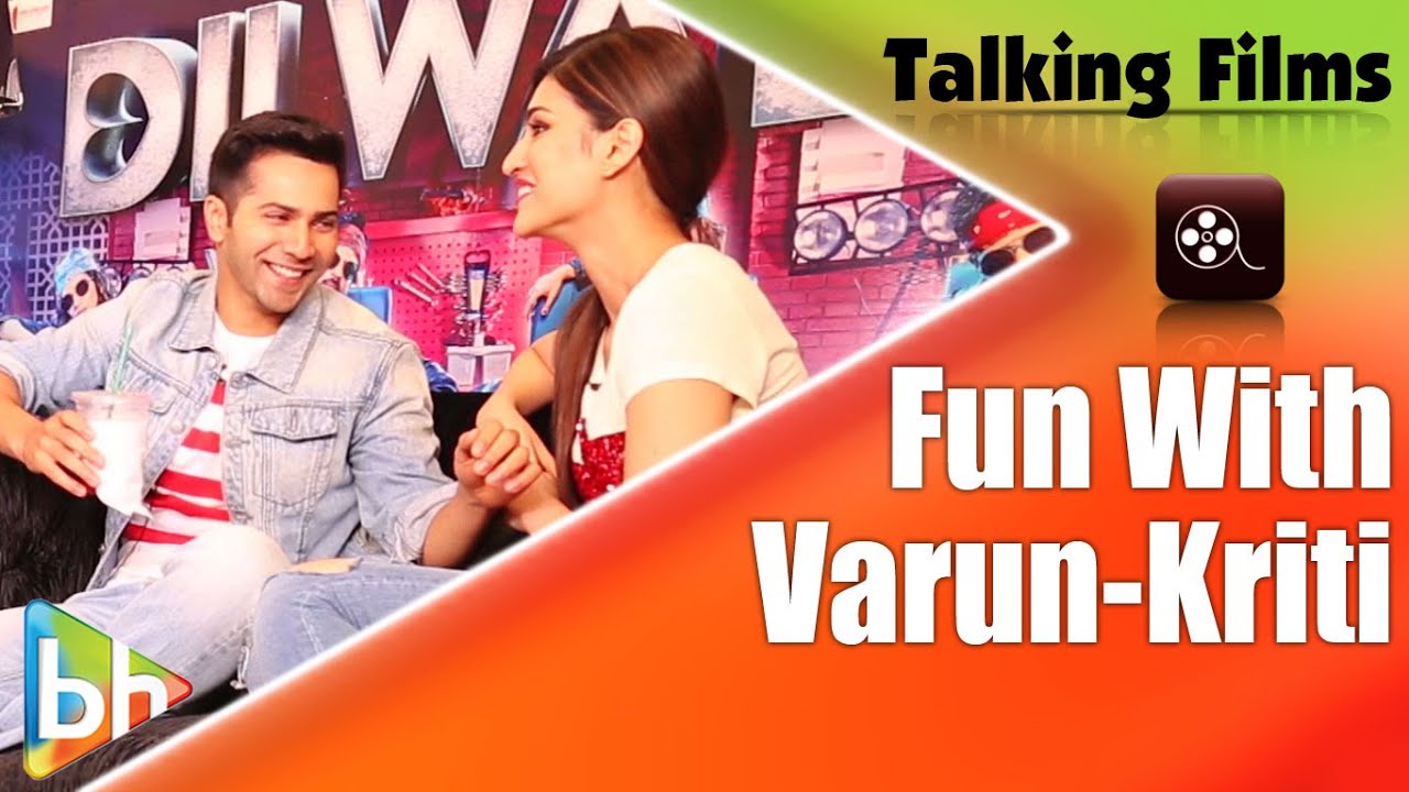 Vivacious Varun Dhawan, 'Bachchan' Kriti Sanon's Fun 'Dilwale' Interview