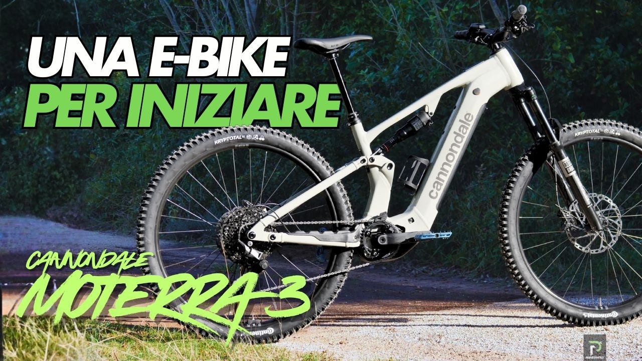 TEST CANNONDALE MOTERRA 3 2026, IDEALE COME PRIMA EBIKE. MOTORE BOSCH DA 100NM E BATTERIA DA 800WH