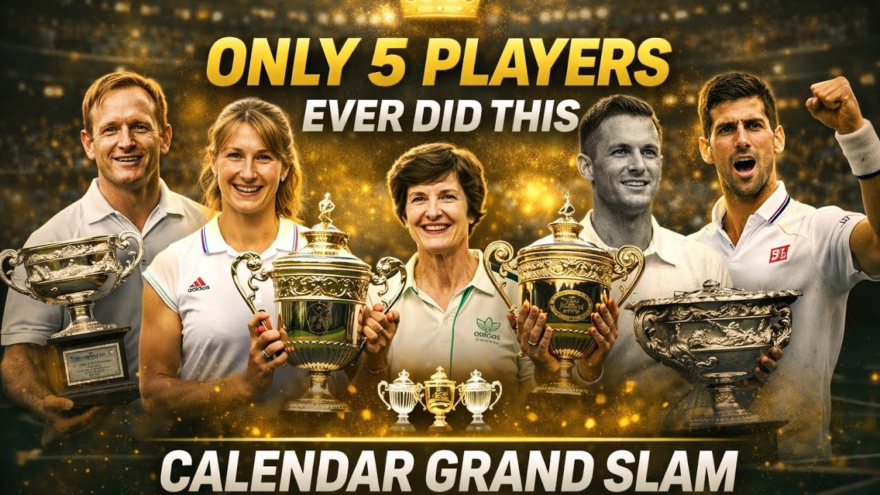 The Only 5 Tennis Players to Ever Win a Calendar Grand Slam