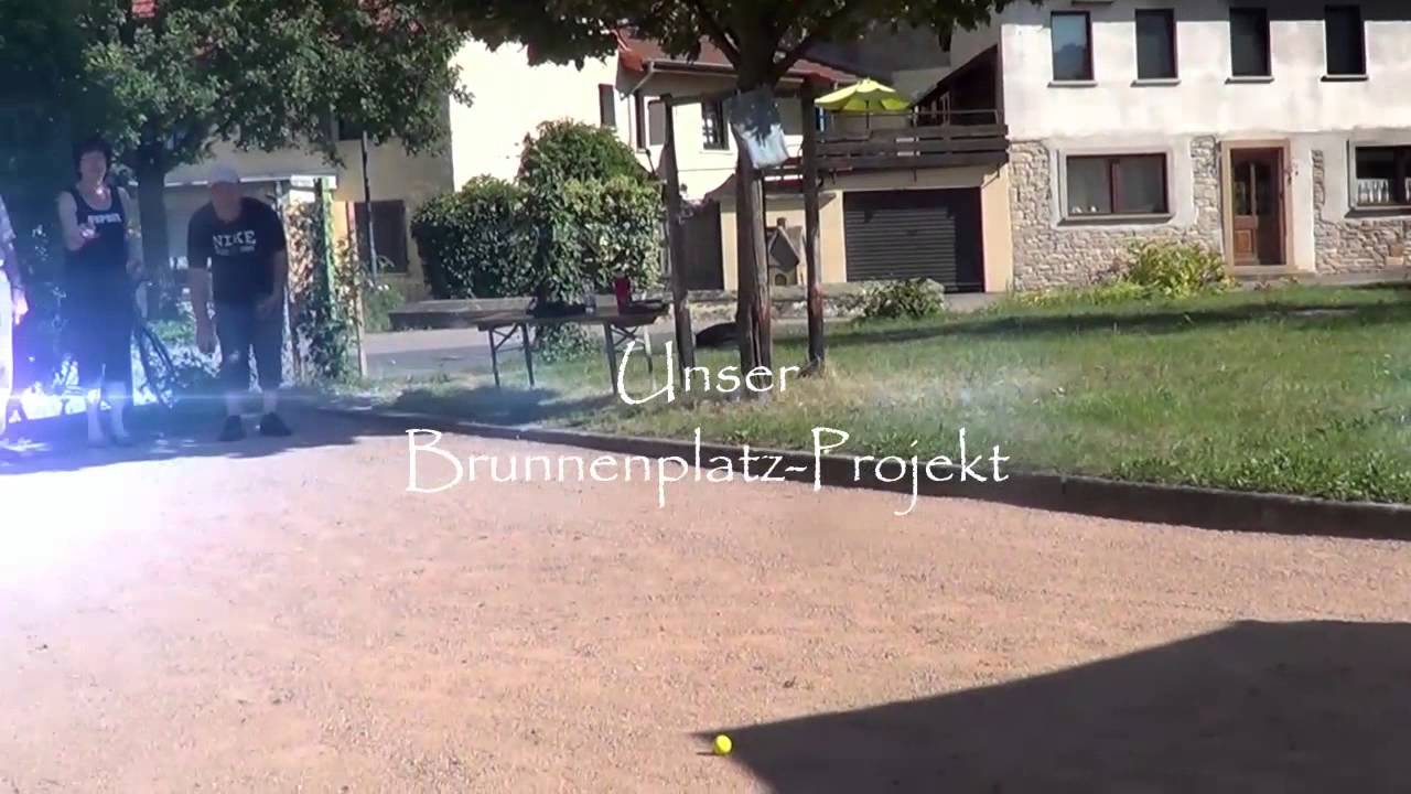 Unser Brunnenplatz in Siefersheim wird zum Mehrgenerationenplatz