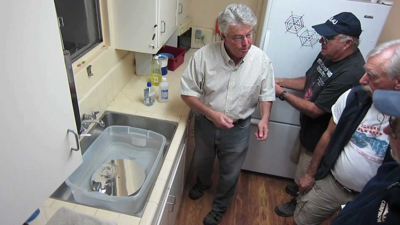 Telescope mirror cleaning demonstration