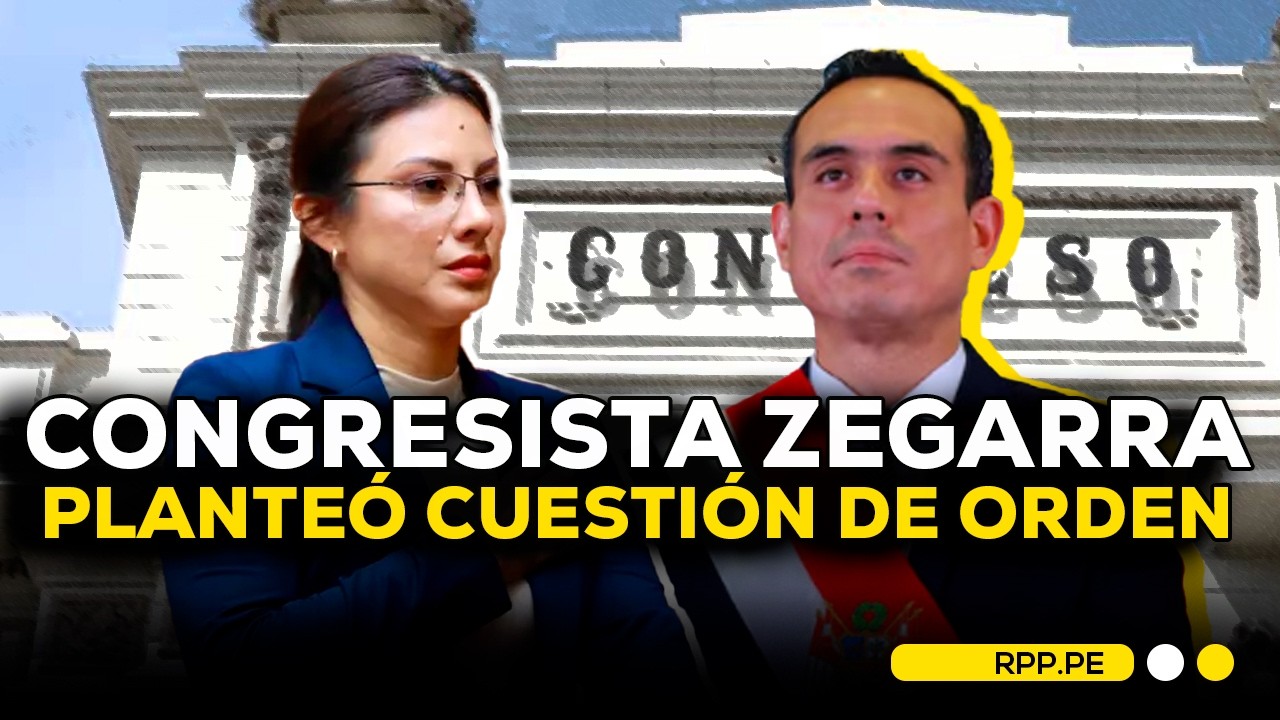 CONGRESISTA ZEGARRA PRESENTÓ CUESTIÓN DE ORDEN | ¿NO HABRÁ CENSURA CONTRA JERÍ? #RPPDESPACHO